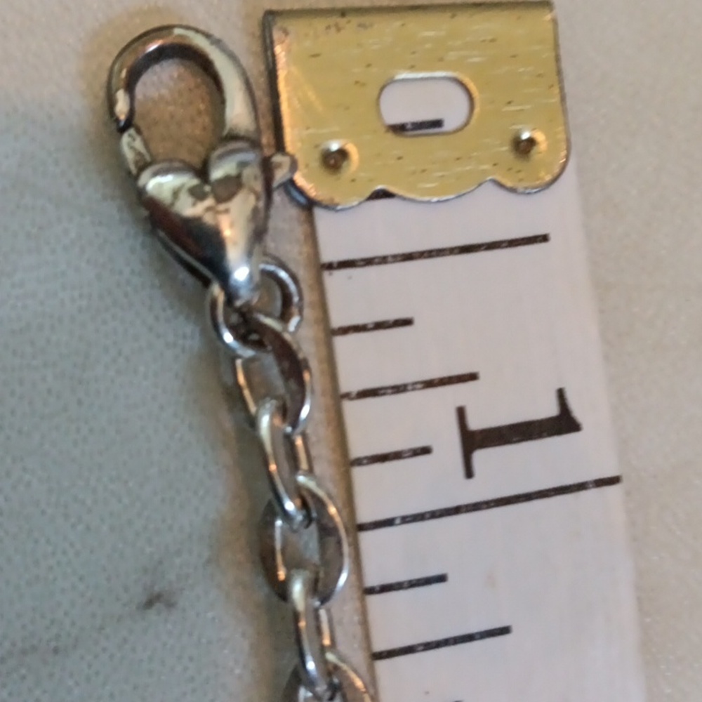 Brighton Silver Tone Cross Double Sided Pendant Necklace. - Picture 3 of 6